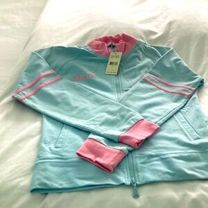 Light blue sweats top and pants